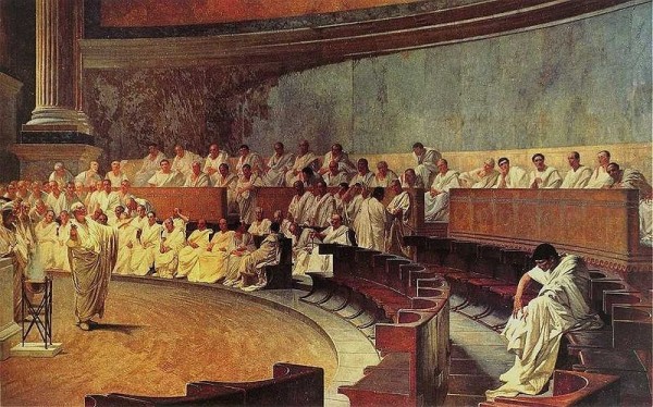 Cicero'nun Catilina Söylevi, Roma, Palazzo Madama